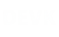 Logo DEVK white (2)